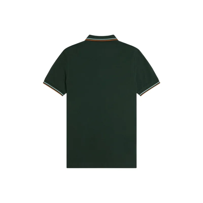 FRED PERRY Polo Shirt Men's Green-1