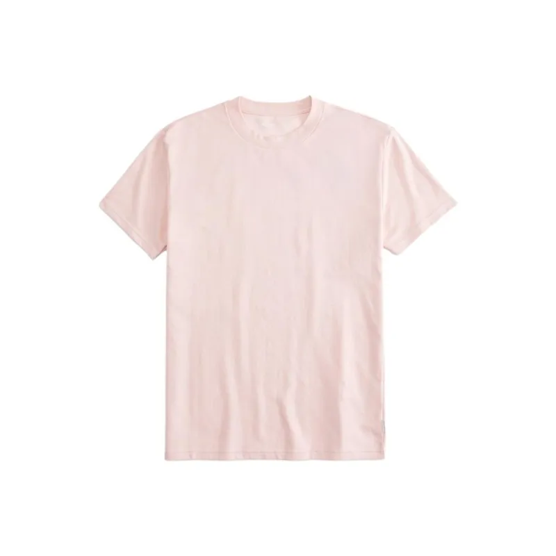 Hollister T-Shirts Unisex Pink-0