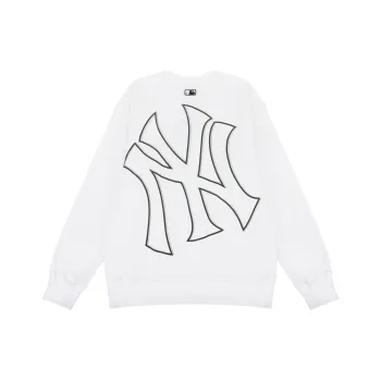 MLB New York Yankees Sweatshirts Unisex Ecru
