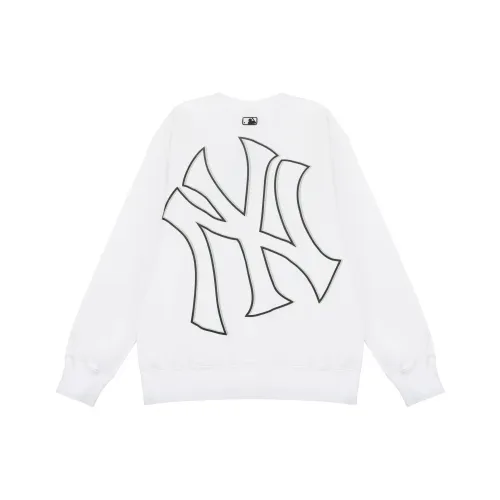 MLB New York Yankees Sweatshirts Unisex Ecru