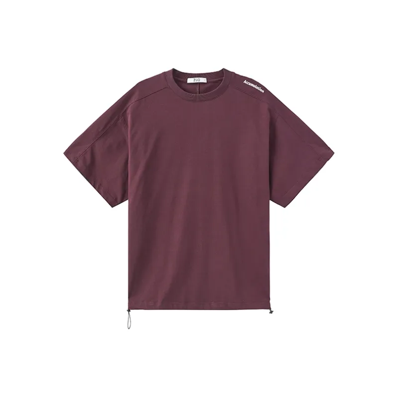 ZUO T Shirts Men Purple-0