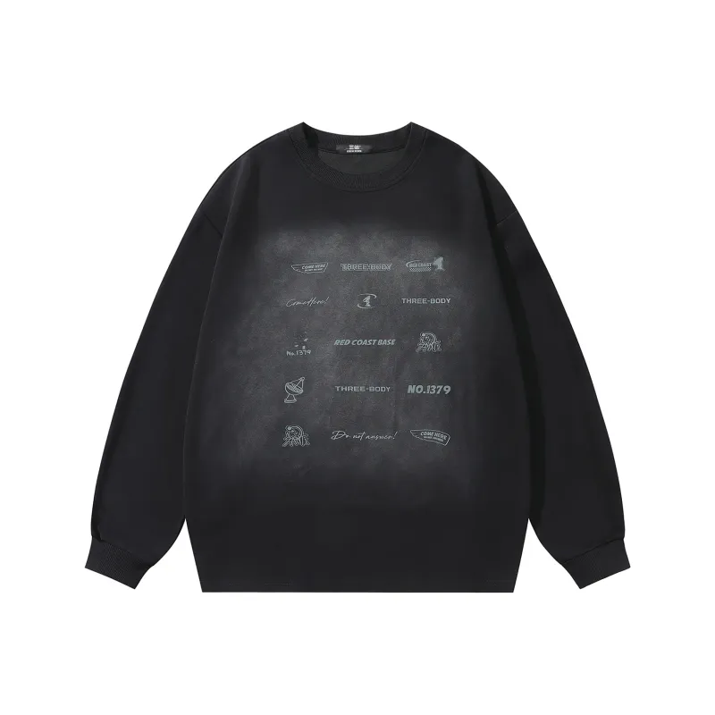 THREE BODY Sweatshirts Unisex-0