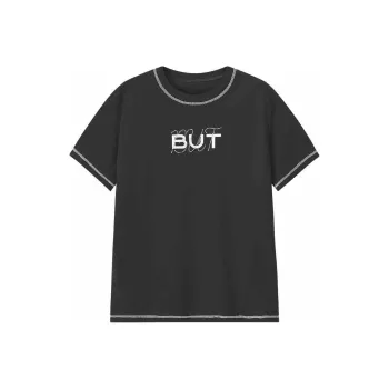 YOSHIYOYI T Shirt Men's Black Brown