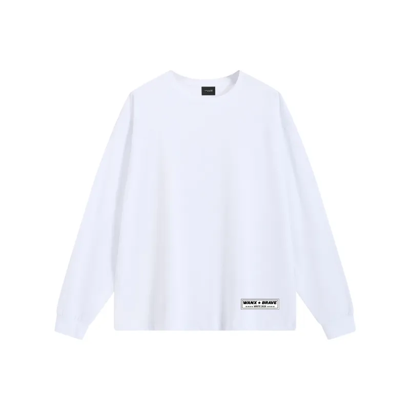 WANX Long Sleeved T Shirts Unisex-2
