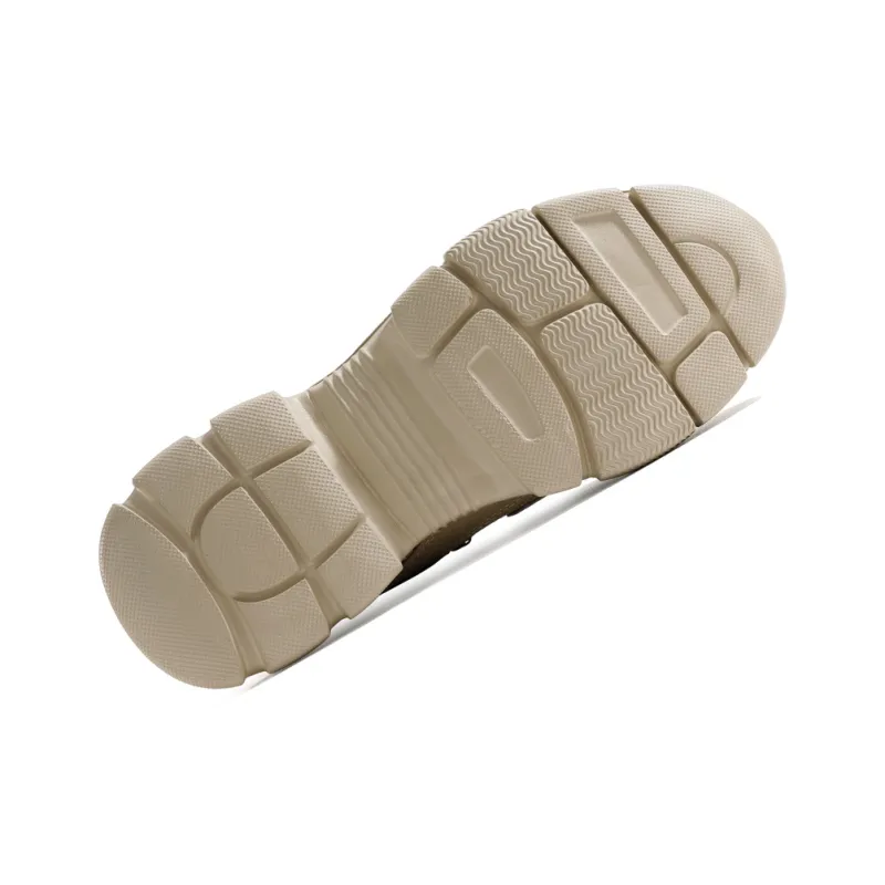 Blue Gull Shield Breathable Impact Resistant Lightweight Low Top Outdoor Shoes Unisex Khaki-3