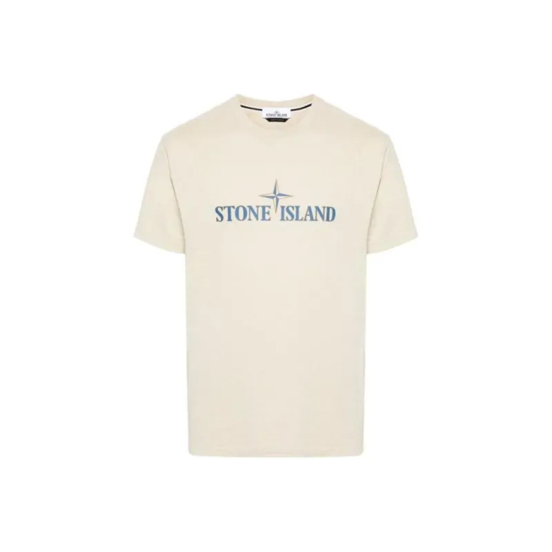 STONE ISLAND Logo Printed Crewneck T Shirt-0