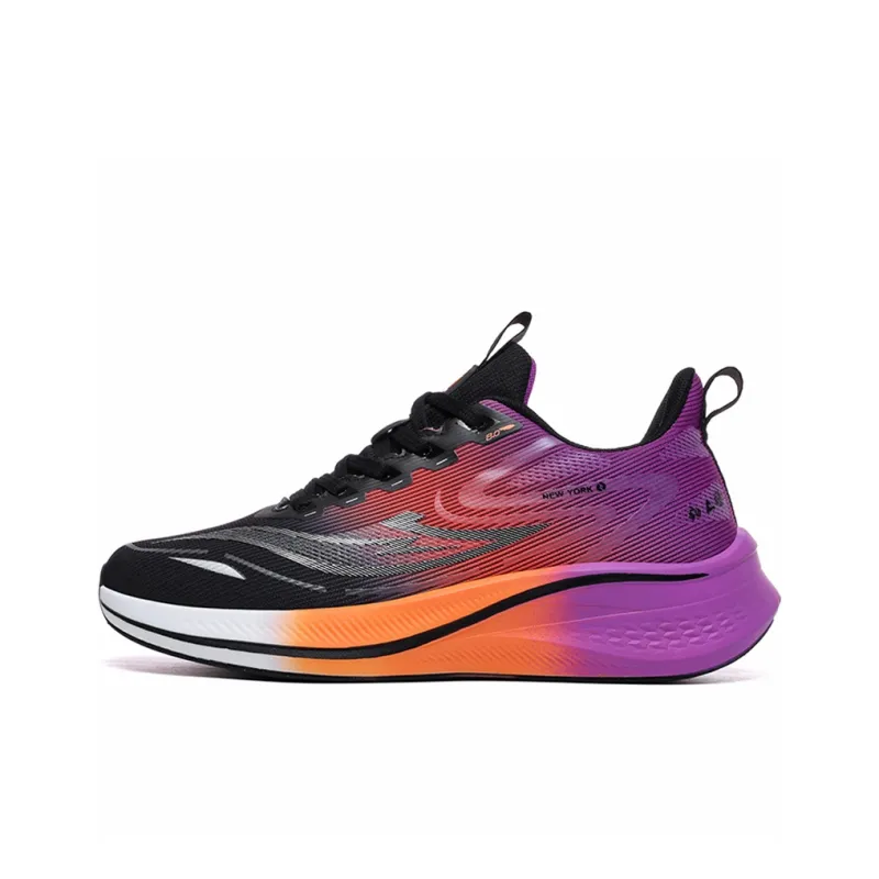 Meiretu Cushioned Wear Resistant Breathable Low Top Marathon Running Shoes Men's-15