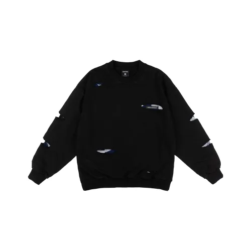 XINYINSU Sweatshirt Unisex Black