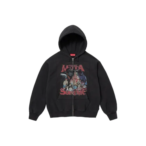 Supreme Muta Zip Up Hooded Sweatshirt