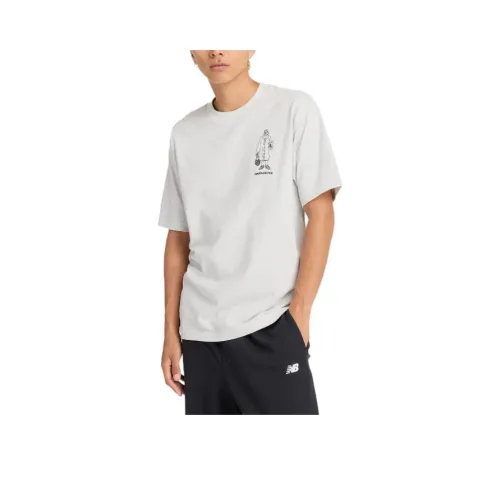 New Balance T Shirt Men's Ash Heather