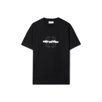 OFF WHITE Flock Arrow Crewneck T Shirt