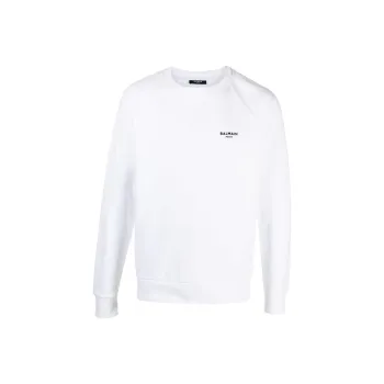BALMAIN SS22 Sweatshirt Men's White