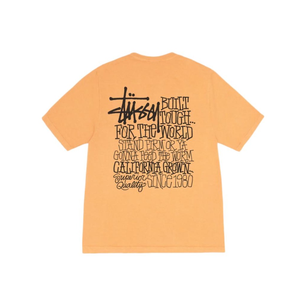 ★【Stussy】★California Grown Pigment Dyed TEE★Natural★ Stussy California Grown Pigment Dyed Tee Natural L - POIZON