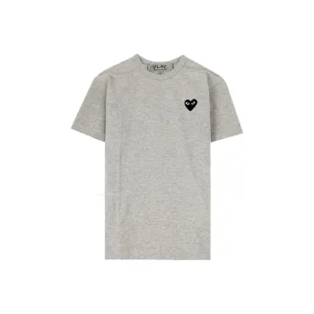 CDG Play T Shirts Men Gray