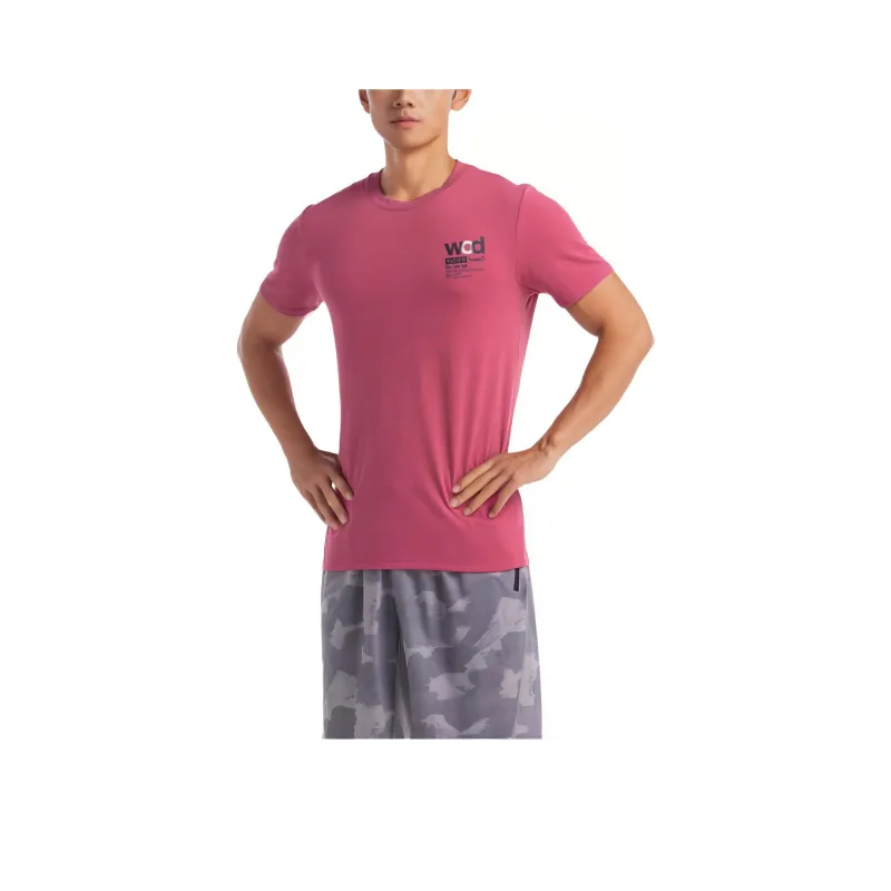 DECATHLON DOMYOS T Shirt Men's Hibiscus Pink-0