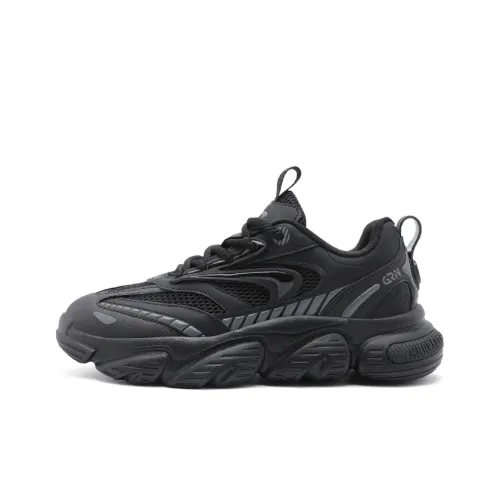 K bird Cushioning Anti Slip Wear Resistant Breathable Lightweight Height Increasing Low Top Chunky Sneakers Men's