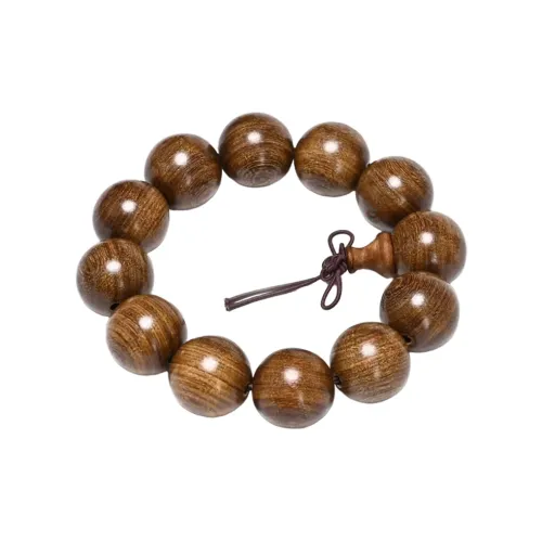 JIUHUASHAN Golden Sandalwood Bracelets Unisex
