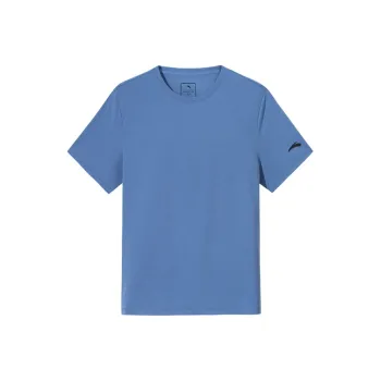 Anta Variety Training Collection T Shirt Men's Vintage Blue