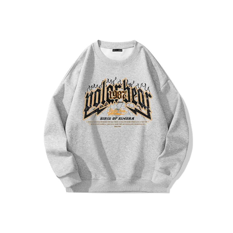 POLAR BEAR Sweatshirt Unisex Navy Blue-16