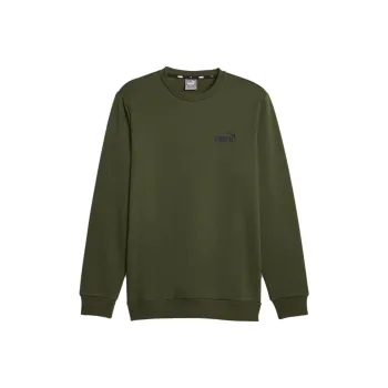 PUMA TEAMCUP Sweat À Col Rond Essentials Small Logo Homme Sweatshirt Men's Green