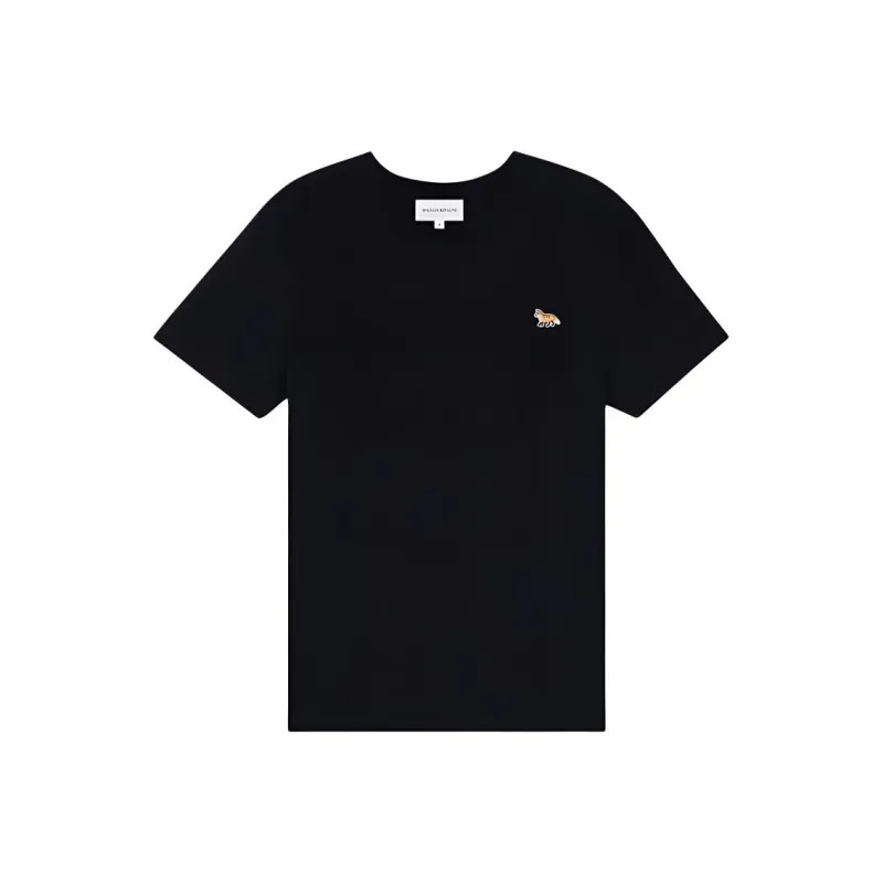Maison Kitsune Bold Fox Head Patch Crewneck T Shirt-0