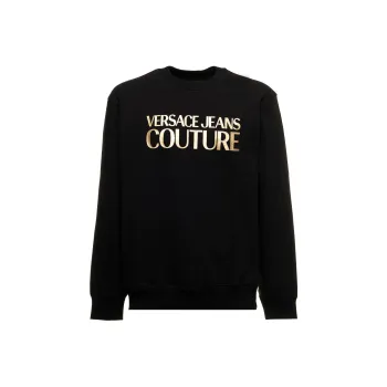 VERSACE JEANS COUTURE Sweatshirts Men Black