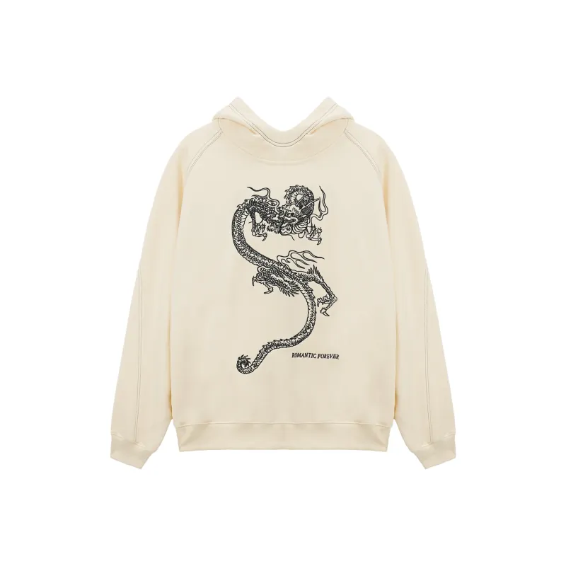 UNVESNO Sweatshirt Unisex Cream Yellow-0