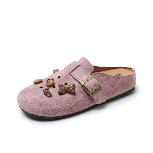 GESHE Abrasion Resistant Slip Resistant Wrap toe Slippers Women's