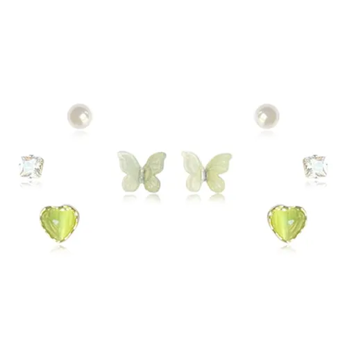 RINGLOVE Alloy Stud Earrings Women's
