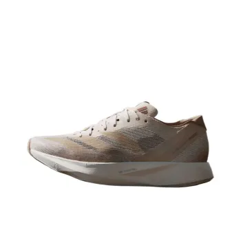 Adidas Adizero Takumi Sen 10 Low Top Running Shoes Women's White Pink