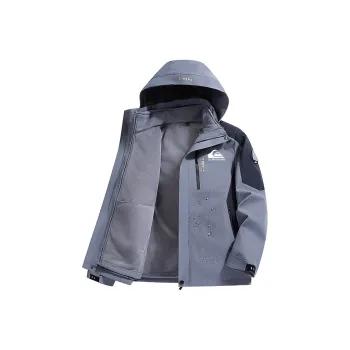Quiksilver Water Resistant Windproof And Rainproof Windbreaker Jacket Unisex