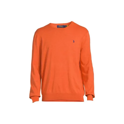 Polo Ralph Lauren SS23 Sweatshirt Men's Orange