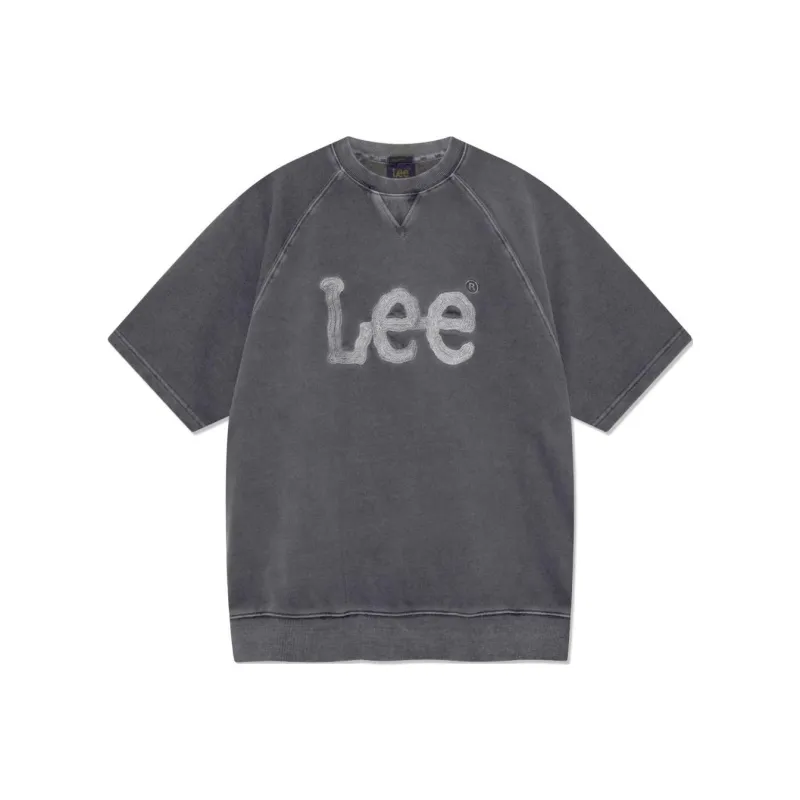 Lee T Shirts Unisex Charcoal-0