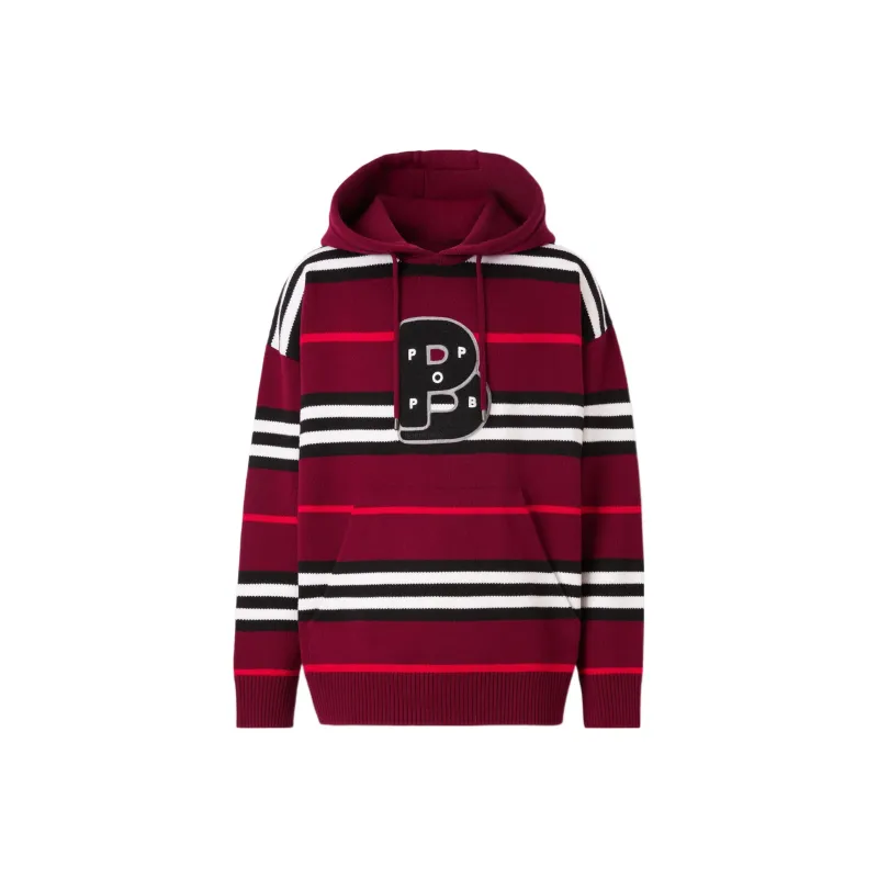Burberry X Pop Trading Company Sweatshirts Men Red-0