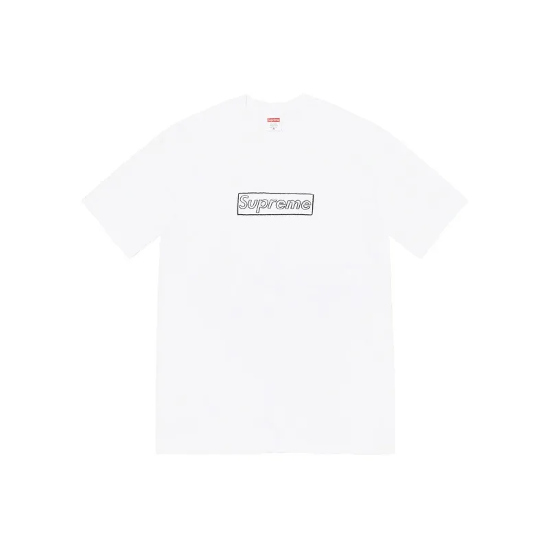 Supreme Kaws Chalk Logo Tee-6