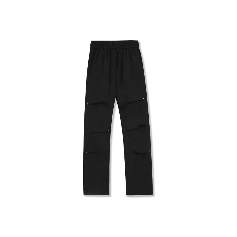 FASTFISH Windbreaker Pants Unisex Black-1