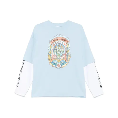 CASABLANCA Casa Way Skate T shirt