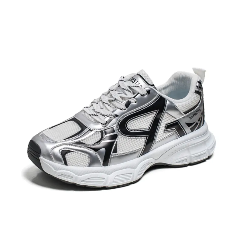 HACKBUTEER Low Top Chunky Sneakers Men's Box Included-2