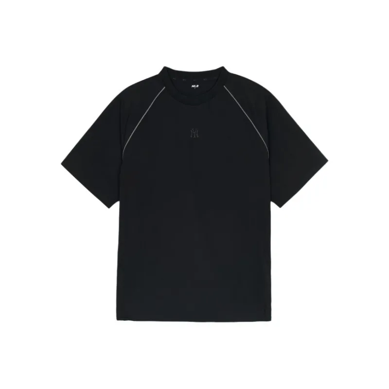 MLB Basic New York YankeesGofcore T Shirt Unisex Black-0