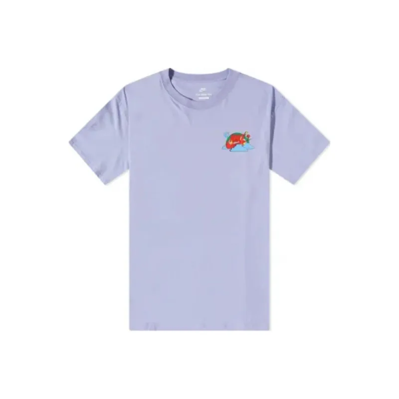 Nike T Shirt Men's Light Purple-0