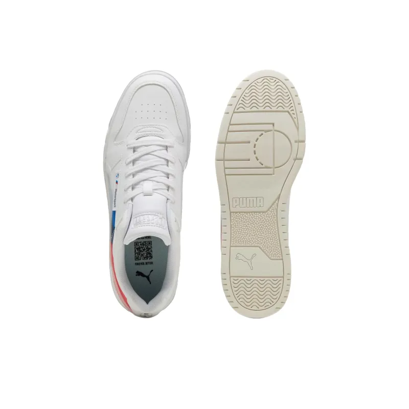 BMW M Motorsport x PUMA RBD Game Anti Slip Wear Resistant Low Top Skateboard Shoes Men's White-3