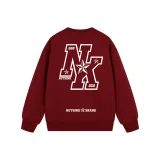 Crew Neck Burgundy