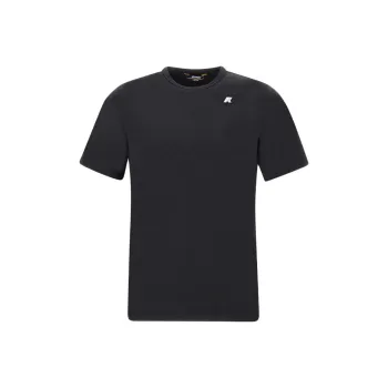 K WAY T Shirts Men Black