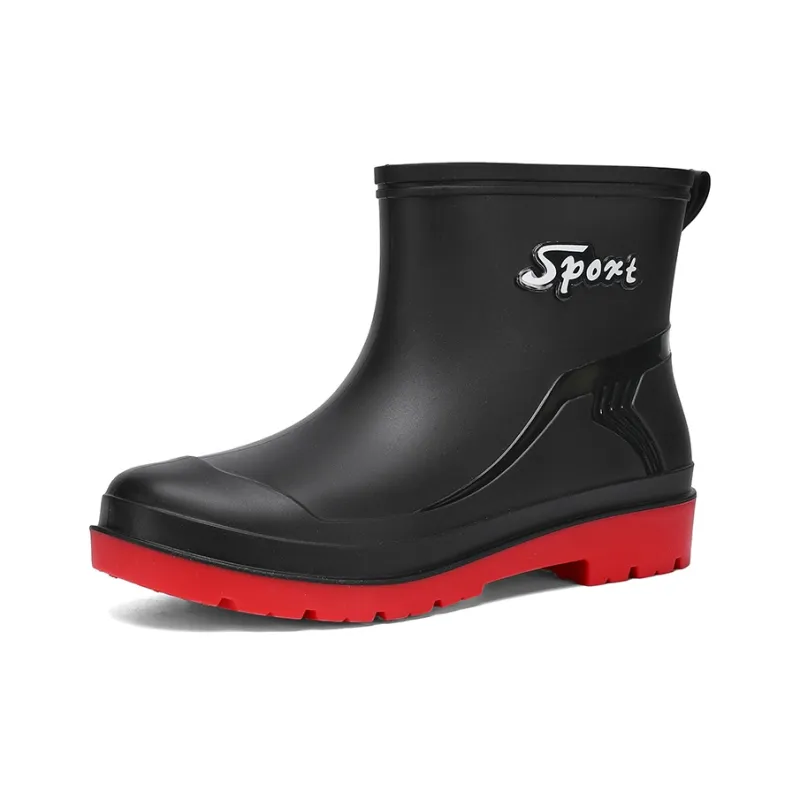 LONGYING Rain Boots Men-7