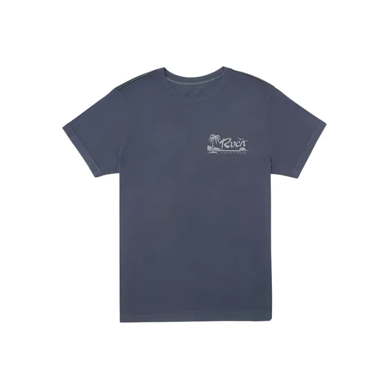 RVCA T-Shirt Men's Melancholy Blue-0