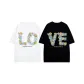 Black White Plant and Floral LOVE 2 Pack
