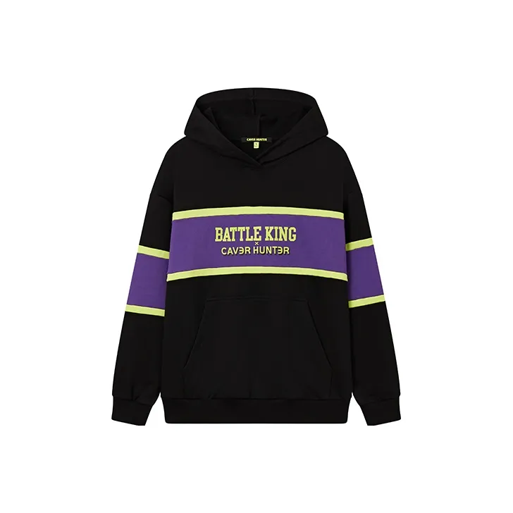 Caver&Hunter X BattleKing Sweatshirts Unisex Black-0