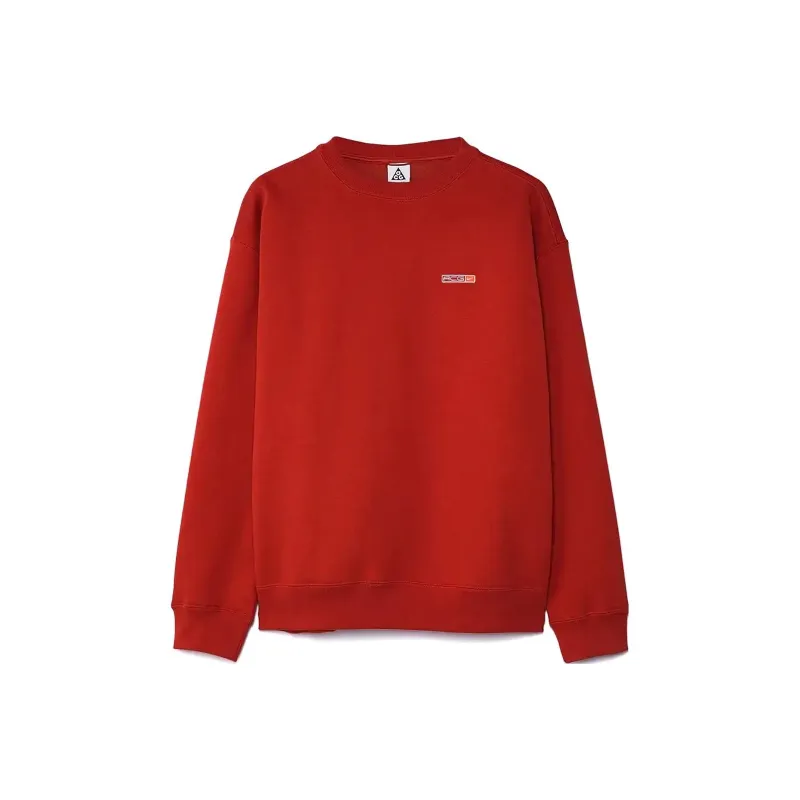 Nike ACG THERMA FIT Sweatshirts Men Orange Red-0