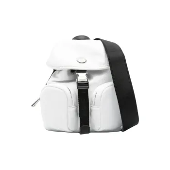 Moncler Nylon Shoulder Bag, Crossbody Bag Mini Women's White