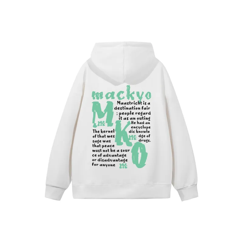Mackyo Sweatshirt Spring And Fall Winter Unisex-18